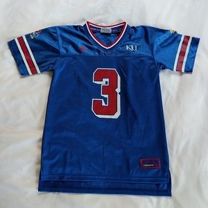 KU jersey BOYS Youth size 7 - Like New